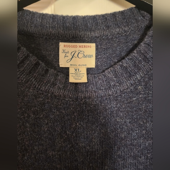J Crew Rugged Merino Wool Sweater - Picture 5 of 6